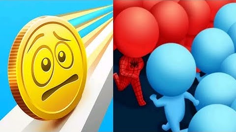 Coin Rush|| Count Masters|| All Levels Completed|| Android iOS Gameplay