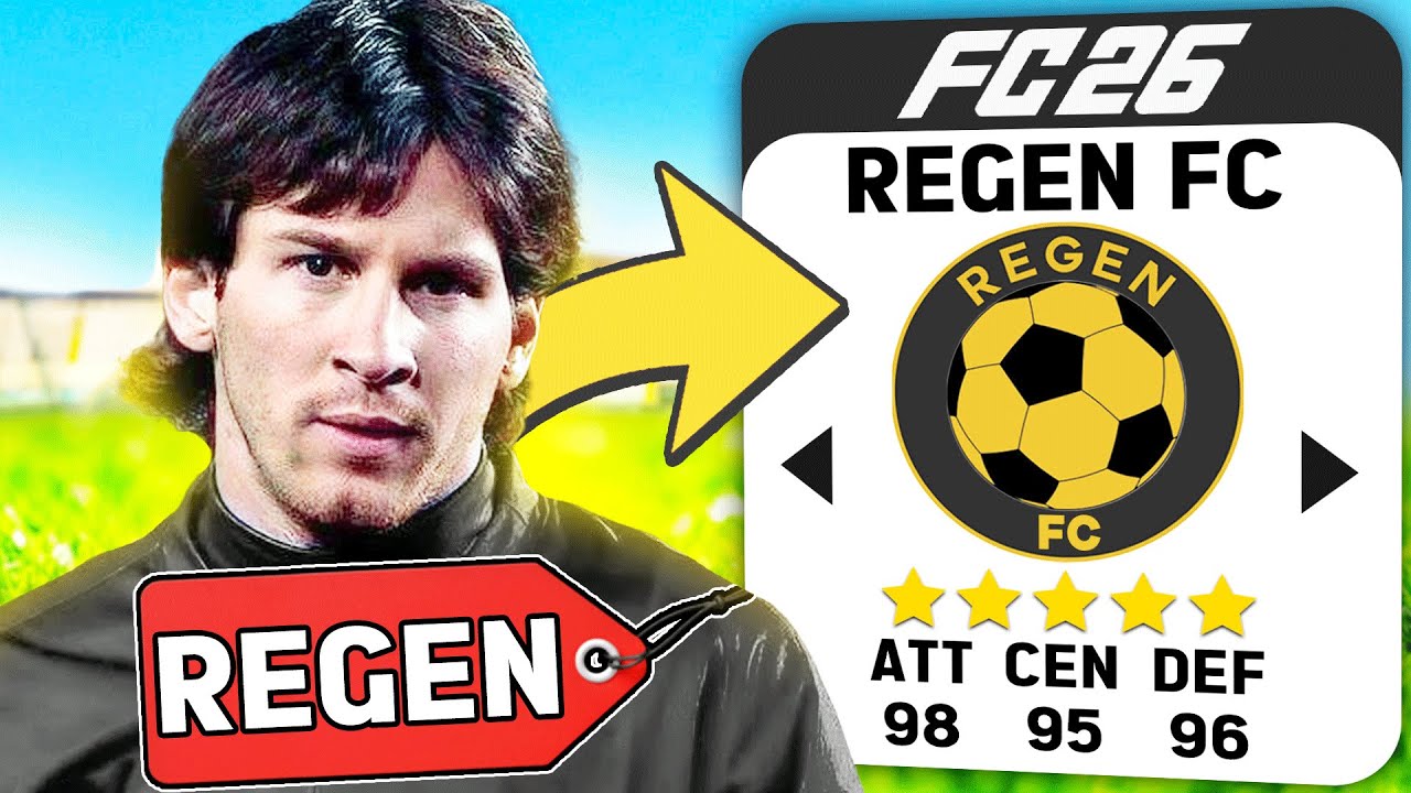 NUOVA CARRIERA ma POSSO COMPRARE SOLO REGEN per VINCERE la CHAMPIONS LEAGUE!