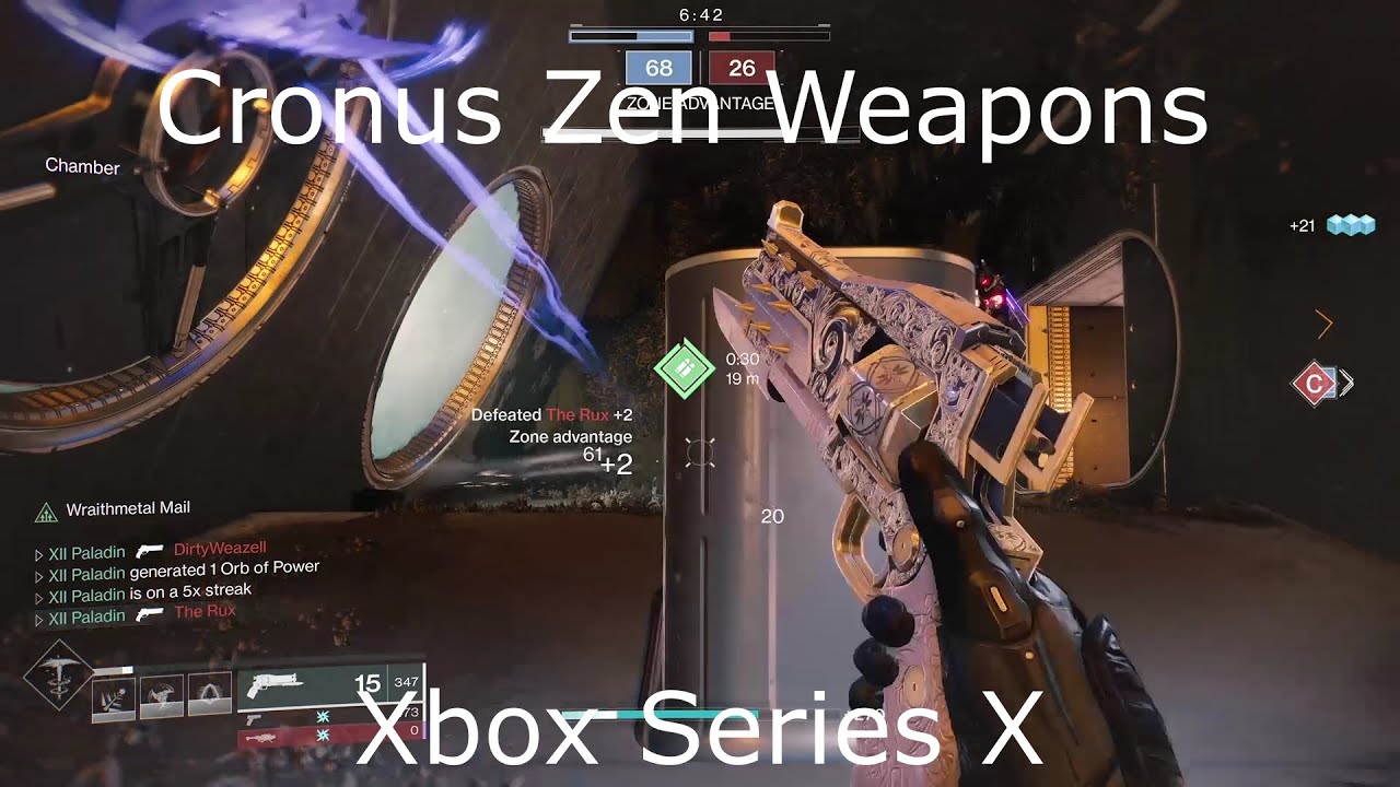 Cronus Zen xbox series X destiny 2 gameplay 