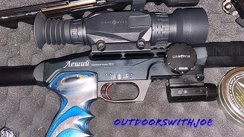 Edgun Leshiy Classic 25cal Sightmark Wraith HD 4x32