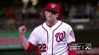 ATL@WSH: Storen gets Bethancourt to end the game