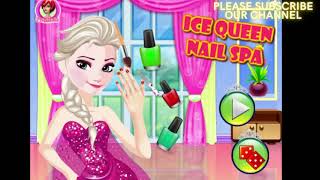 Experience the Ultimate Nail Spa Adventure with Ice Queen Nails Spa Online Game screenshot 1