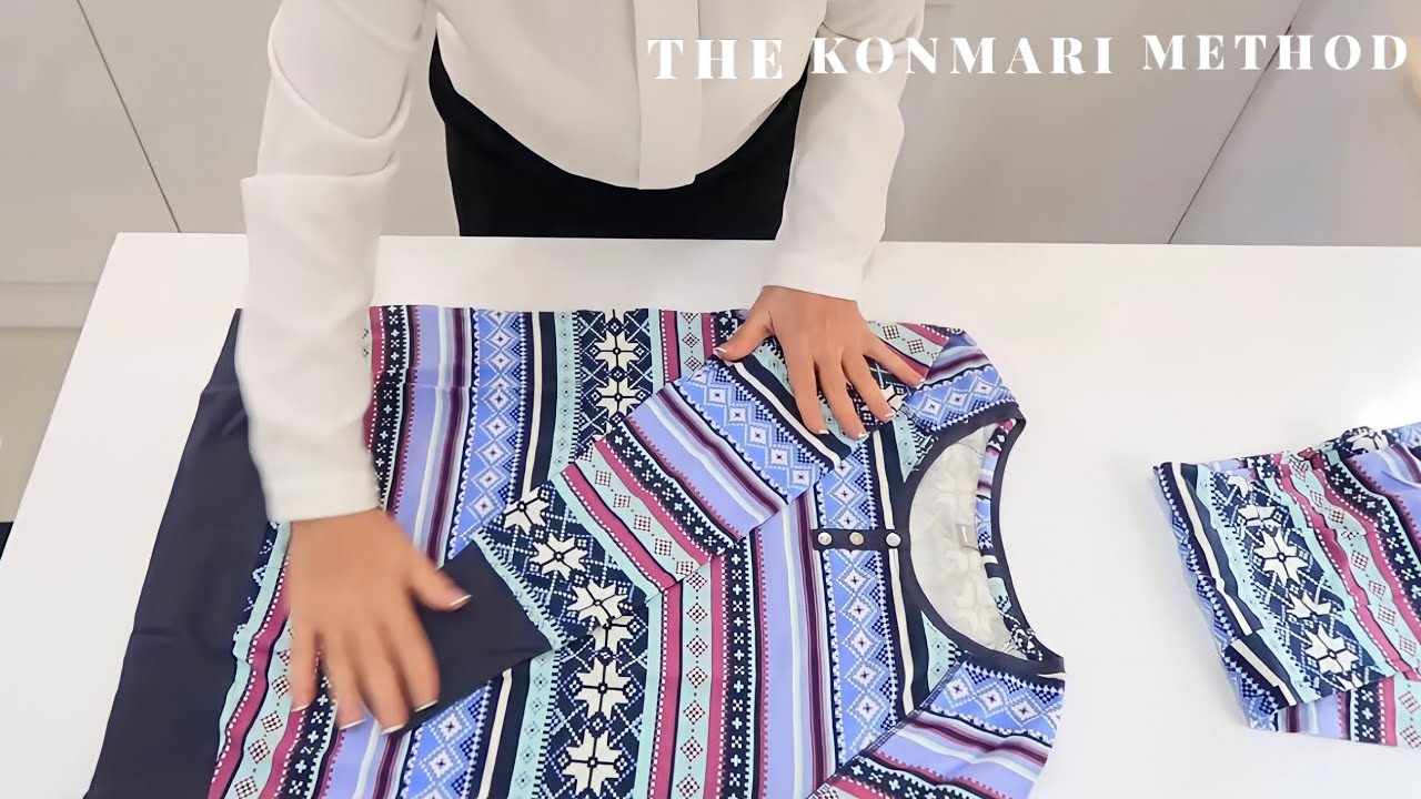 КонМари Фолд | Сложить одежду согласно Конмари - Мари Кондо, Как складывать одежду