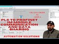 Siemens PLC to ET200 ProfiNet Module Communication and Data Sharing. ProfiNet Devices Communication