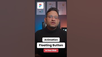 Floating button animation in Figma #figma #uidesign #designinspiration #viral #viralvideos