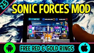 Sonic Forces Hack - Unlimited Gold Rings & Red Star Rings [iOS/Android] screenshot 3