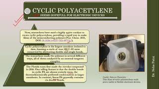 Synthesis of cyclic polyacetylene: breakthrough research