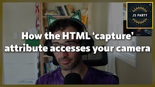 Smile! HTML can access your camera 📸