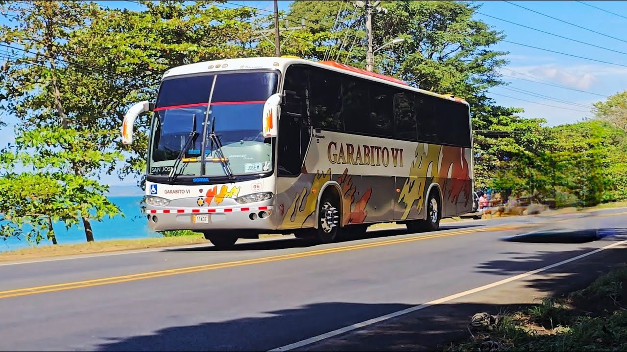 Marcopolo Andare Class 1000 Scania K380 San José - Playa Jacó (Ruta 655).