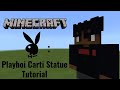 Minecraft | How To Make a Playboi Carti Statue (Rapper)