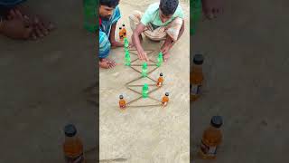 Playing with seven ups and getting up#challenge #funygame #treanding #games #game