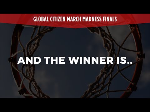 bonobo plaisir Global Citizen March Madness Finals - And the winner is....