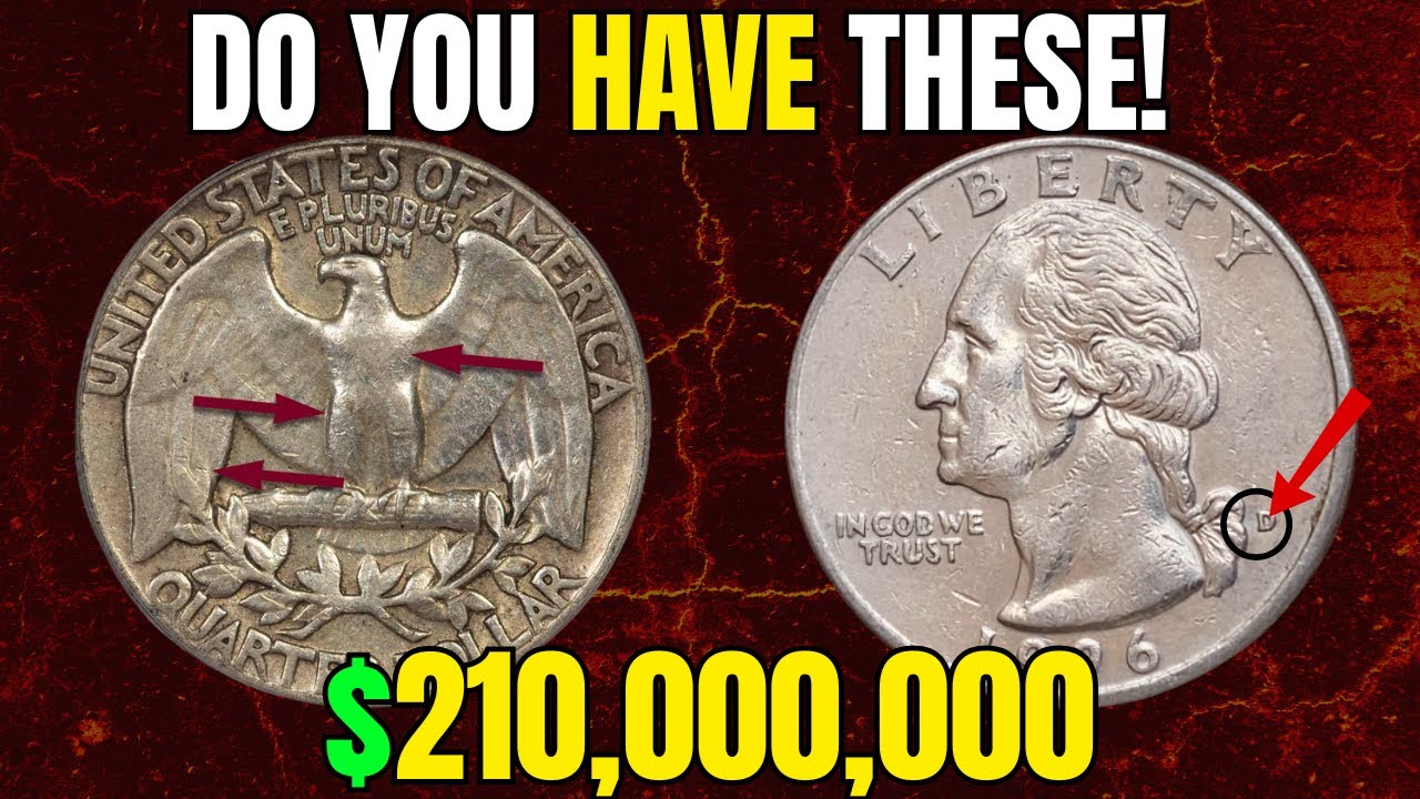 Top 10 Rare Washington Quarter Error Coins Found in Circulation — Collectors Pay INSANE Prices!