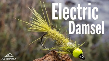 How to tie the Electric Damsel | AvidMax Fly Tying Tuesday Tutorials