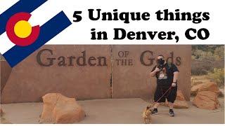 Travel to Denver, Colorado. My 5 things unique to Denver, Colorado