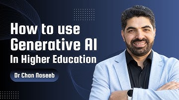 How to use Generative AI in Higher Education