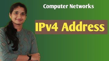 Lec-32: IP Address in Computer Networks | IPv4 Address with Examples (malayalam).