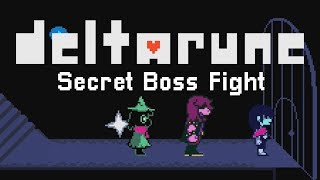 DELTARUNE Chapter 1 Secret Boss - How To Find The Broken Keys + Boss Gameplay