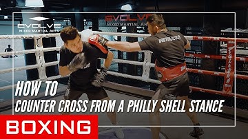 Boxing | How To Counter Cross From The Philly Shell Stance