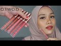 O TWO O Velvet Lip Glaze (NEW!!) | First Impression + Honest Review + Lip Swatches