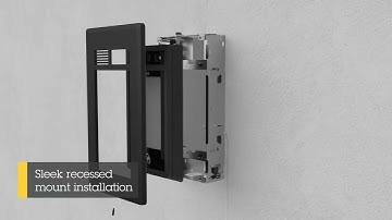 Versatile and highly secure. Discover the AXIS I8307-VE Network Video Intercom