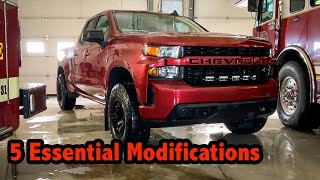 5 Modifications That You Need Now! | 2019-2024 Chevy Silverado \/ GMC Sierra