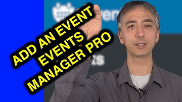 How to add an event - Events Manager Pro in Wordpress