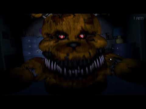 Five Nights at Freddy's 4 Full Game Walkthrough - No Commentary (#Fnaf4  Full Game) 2015 