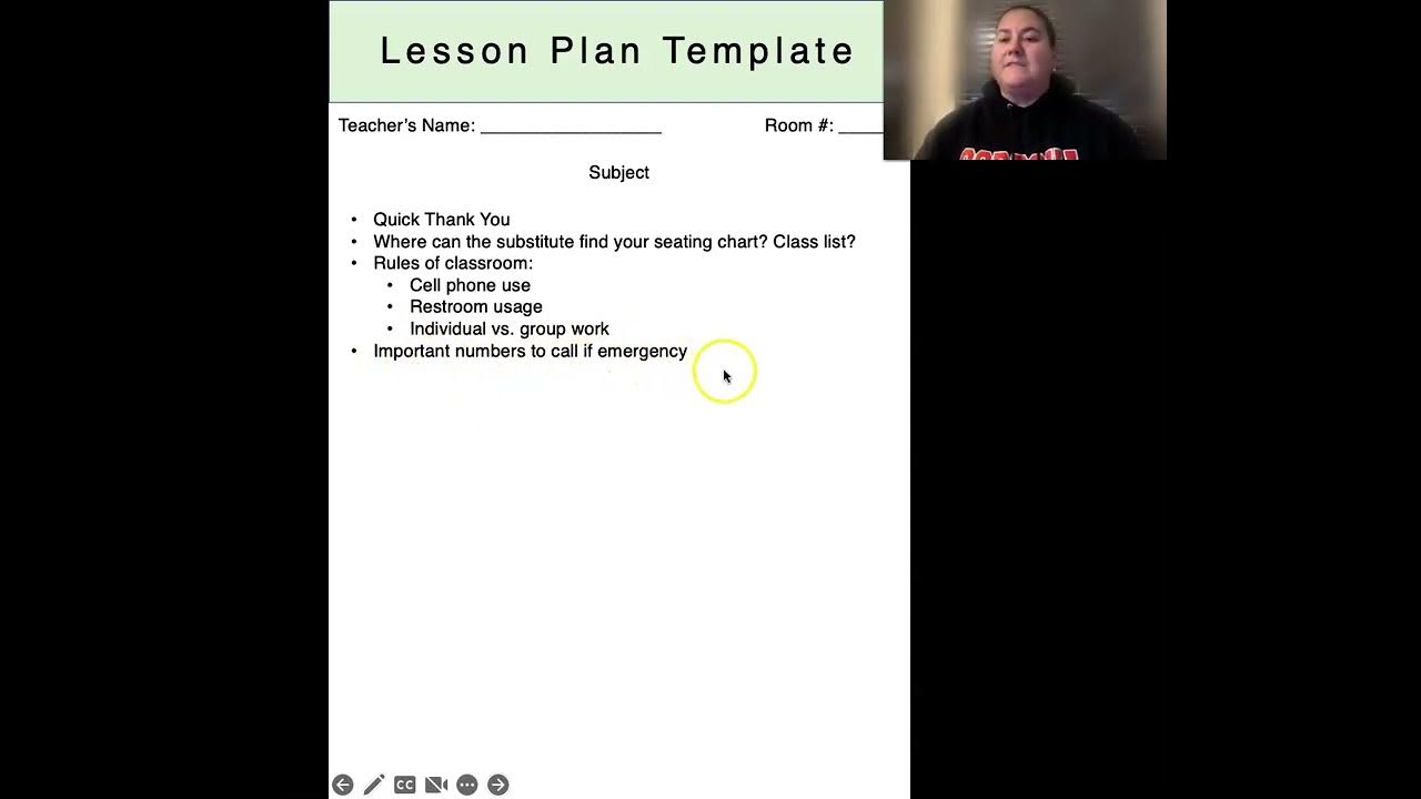 Lesson Plans for Subs - YouTube
