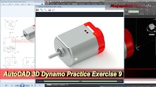 AutoCAD 3D Modeling | Dynamo Tutorial | Exercise 9