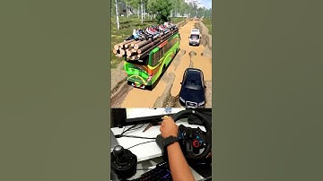 Dangerous MAP Mod with overloaded BUS in Euro Truck Simulator 2| ETS2 Multiplayer | Mallu Garage 2.0