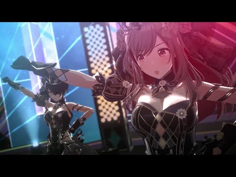 【シャニソンMV ライブステージ音響】Dye the sky.【月岡恋鐘/白瀬咲耶/桑山千雪/園田智代子/七草にちか イースターバニー衣装 3DMV】