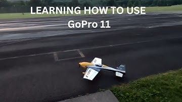 GoPro 11 LEARNING THE BEST SETTINGS FOR RC AIRPLANE FLYING