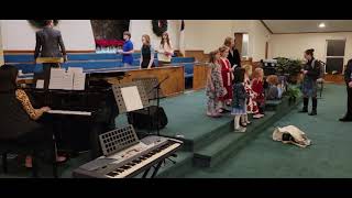 Raw video: Christmas practice!