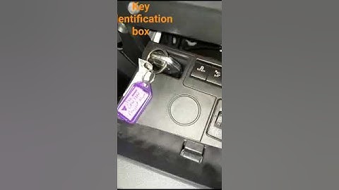 508 Peugeot key Identification box location