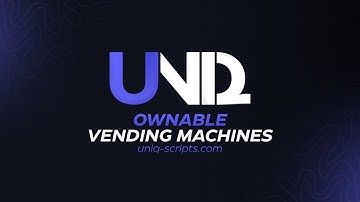 [FREE] OWNABLE VENDING MACHINES [ESX/QB] - FiveM Script