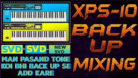 BACK UP MIXING | ROLAND | XPS - 10 | PART 1 | ARTIC STUDIO
