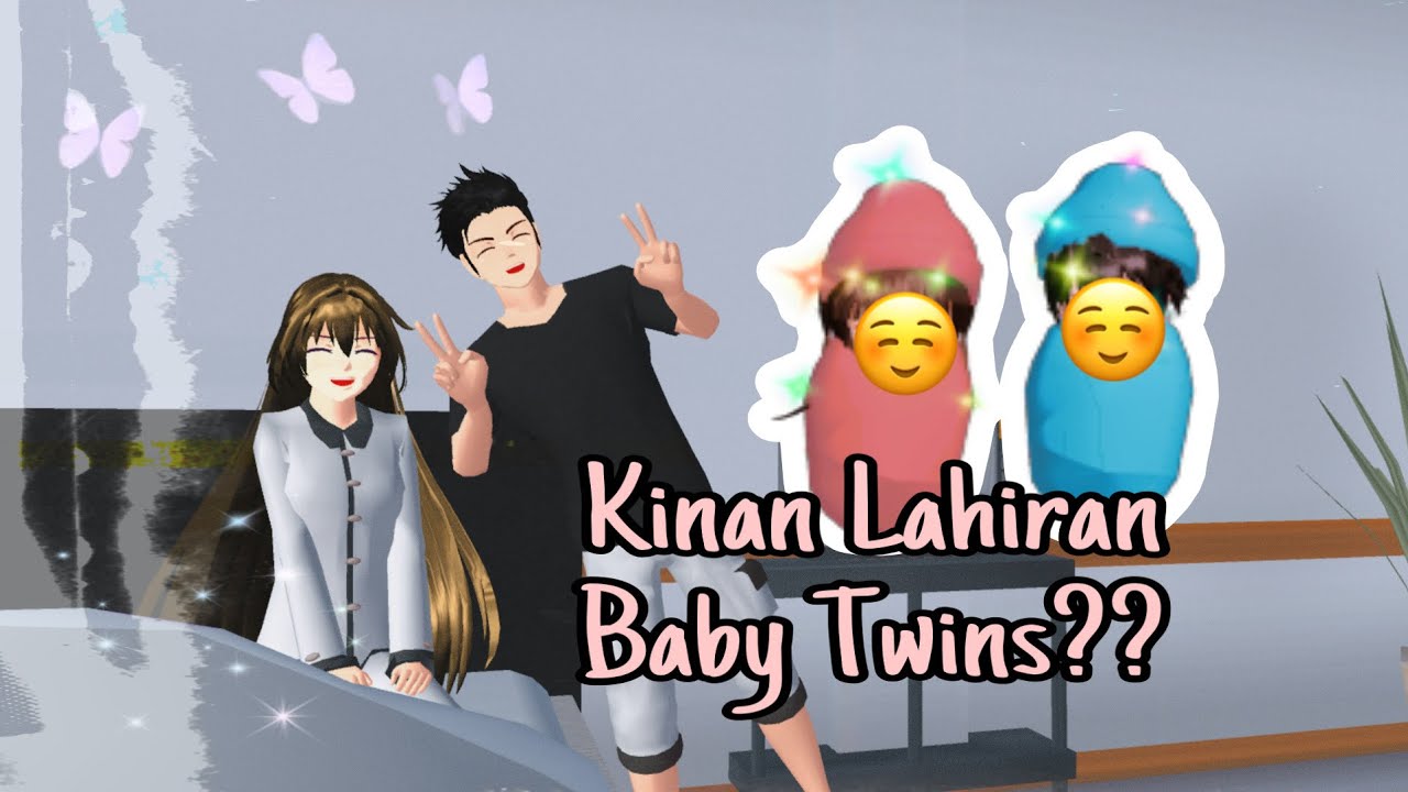 Vlog lahiran kinan!🥰 || Baby twins? || sakura school