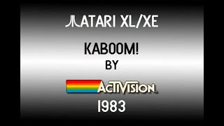 Atari XL/XE - Kaboom! [Activision] 1983