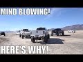 MILLIONS OF DOLLARS OF TRUCK IN THE DESERT!