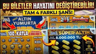 CHASING 16 MILLION TL IN SCRATCH CARD! WE SCRATCHED 4 DIFFERENT CHANCE CARDS AT THE SAME TIME. screenshot 3