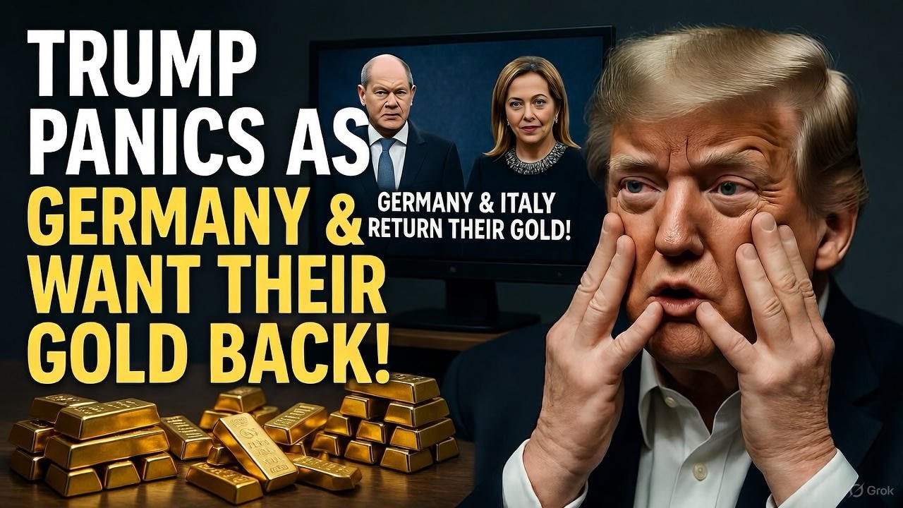 Gold Shockwave: Germany & Italy Demand Their Reserves Back — U.S. Tariffs Backfire!