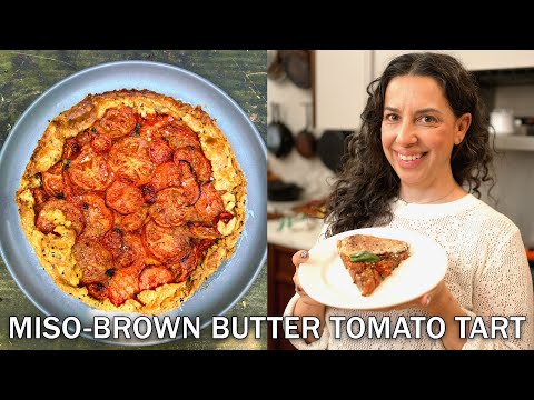 Make Carla's Miso-Brown Butter Tomato Tart All Summer Long