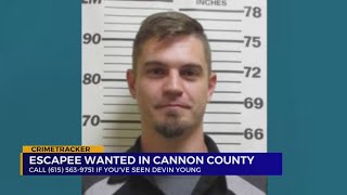Escapee wanted in Cannon County