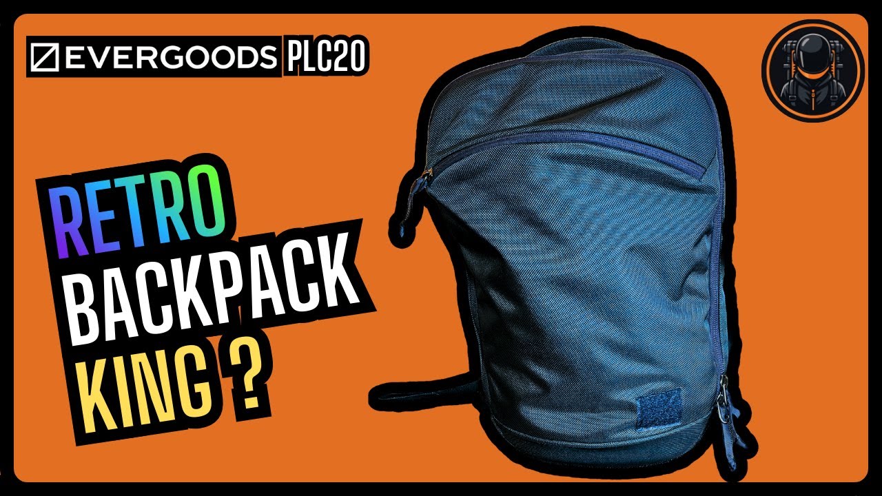 ? EVERGOODS PLC20 Review – Retro Backpack King? ? - YouTube