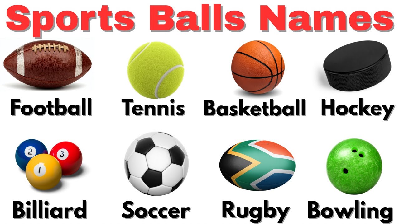 Sports Balls Names In English | STEM Early Learning Best Educational Video For Kids/Toddlers 2026