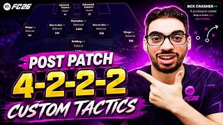 *INSANE ATTACKING AI* META 4222 FORMATION AND CUSTOM TACTICS | FC 26 ULTIMATE TEAM