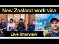 New zealand work visa interview  real questions