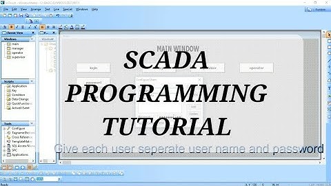 SCADA System tutorial on Security & Authorization Features using Wonderware InTouch Software #scada