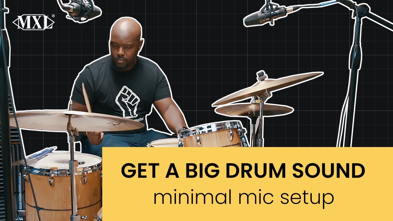 How to Get a Big Drum Sound With a Minimal Mic Setup YouTube